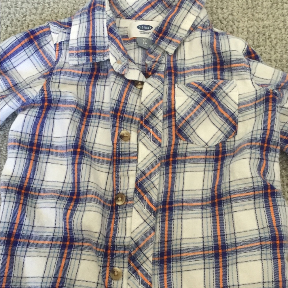 Old Navy Toddler Boy Button Down Shirt